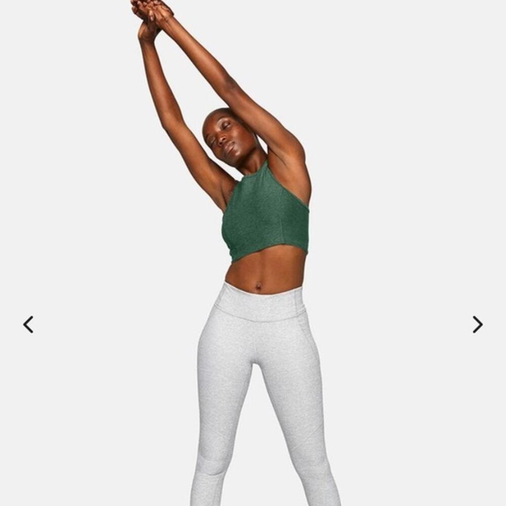 Outdoor Voices Athena Crop Top Hunter Green Medium - Picture 9 of 9